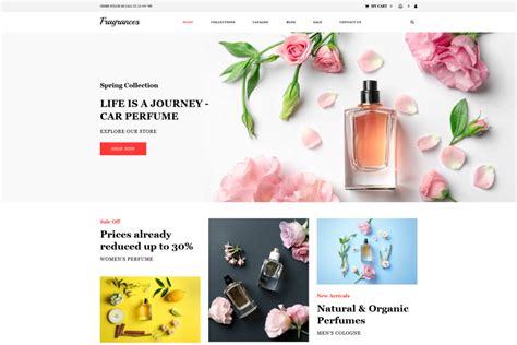 fragrances line website